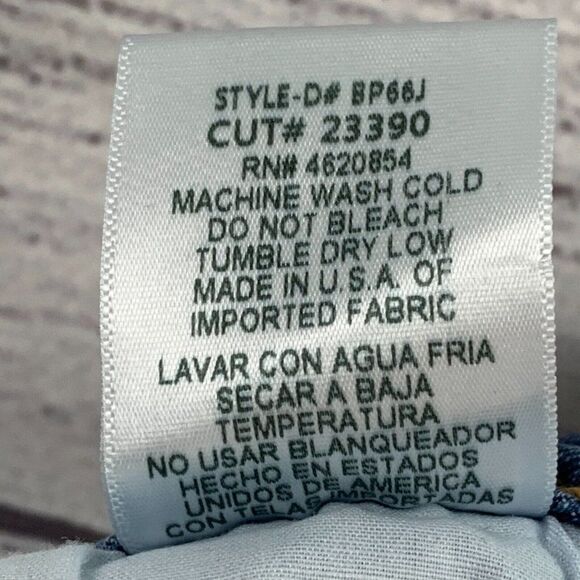 JUST BLACK Jeans sz 27 Skinny Ankle Medium Wash Raw Hem Stretchy Inseam 24.5" - Picture 12 of 12